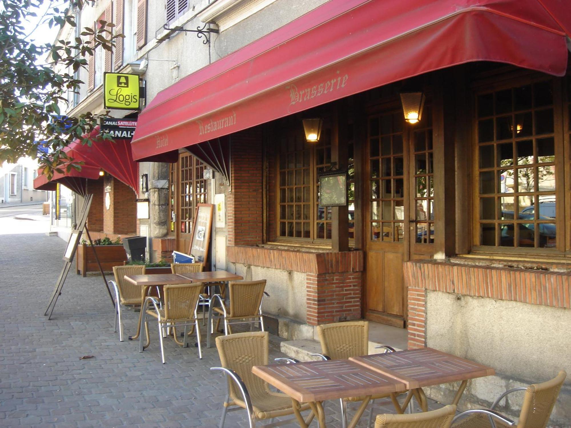 Logis - Hotel Restaurant L'Ecu De France Malesherbes Exterior photo